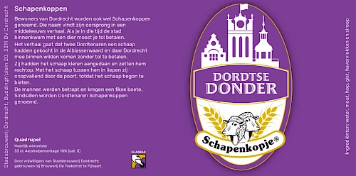 Afbeelding: Ons winterbier: Dordtse Donder (quadrupel-etiket_960x640.jpg)